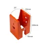 2PCS Woodworking Table Bracket Fixing Clips Connectors Adjustable Anti-Slip Design for Securing Furniture Reinforcement and Decoration Support