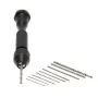 11 st precisionsstiftsskruvstäd mikro mini handspiralborr set för metall trä smycken delikat gör-det-själv
