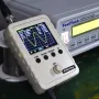FNIRSI Q15001 Handheld Digital Oscilloscope Kit 2.4\ TFT Display 5mV/div-20V/div Sensitivity Pre-Assembled with Rotary Encoder and Power Supply