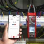 UNI-T UT219PV Digital strömtång 2500V DC 1500V AC 1000A Bluetooth-kommunikation KAT III 1500V IP65 Amperemätare för solcellstillämpningar