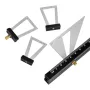 Onkel.J 28pcs Dovetail Tenon Marking Ruler Adjustable Tail Joint Marking Gauge Stable Template Support For Carpentry Marking