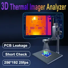 Analisador de imagem térmica infravermelha AV TOOLTOP T200 3D 256*192 Imagem de alta definição Alarme de alta temperatura Detecção rápida de vazamento para análise complexa de insetos