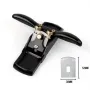 Adjustable Woodworking Hand Plane with Manganese Steel Blade Metal Construction for Smooth Shaving Fine Wood Peeling Manual Operation