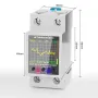1P Tuya AC50-320V Smart Life Din Rail WIFI Smart Energy Meter Timer Power Consumption Monitor KWh Meter Wattmeter 100A 50/60Hz