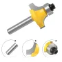6.35mm Shank Router Bits Set Corner Round Over High quality Alloy Corner Rounding Milling Cutter With Bearing For Wood Woodworking Tool