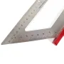 140MM Stainless Steel Inch Woodworking Triangle Ruler Multifunctional Scribing Angle Ruler For DIY