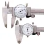  Metrik Ölçme Aleti Kadran Kumpası 0-150mm/0.02mm Darbeye Dayanıklı Paslanmaz Çelik Hassas Verniye Kumpası