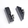 Woodworking Sanding Tool Sandpaper Holder POM Clip Inside Corner Sanding Tool 4 Shapes Wedge Trapezoid Beveled Square Precision Polishing