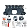 35mm Hinge Jig Aluminum Alloy Precision Drilling Tool Adjustable Woodworking Jig Cabinet Door Template