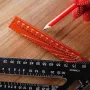 New Woodworking Triangle Ruler Foldable Fixed with Magnet Adjustable Angle 7 Inch 12 Inch Aluminum Alloy Triangle Ruler