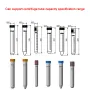 Centrifuga da laboratorio elettrica per studi medici, siero isolato PRP con provetta da centrifuga da 5 ml, 10 ml e 15 ml