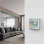 DUKA Atuman TH1 Temperature Humidity Meter LCD Digital Thermometer Hygrometer Sensor Gauge Weather Station Clock Home Indoor Use