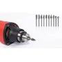 Yeni 10 adet 1/8\ Shank Tungsten Karbür Freze Kesici Döner Alet Burr Çift Elmas Kesme Döner Dremel Aletleri Elektrikli Taşlama