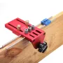 Gabarit de perçage 3 en 1 en alliage d'aluminium X700 avec système de serrage, outil de travail du bois