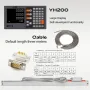 شاشەی دیجیتاڵی YH200 KA300 3 Axis Grating Ruler Suite گونجاوە لەگەڵ ئامێری هاڕین PLC چەرخی پێوانەی جێگیری بەرز لەگەڵ شاشەی گەورە و یاتاقانی NSK هاوردە بۆ باشترین ئەدای