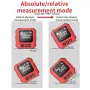 NOYAFA NF-566 NF-566S Digital Inclinometer 4x90° VA Display with Backlighting Magnetic Sides USB Type-C Charging Laser Scanning