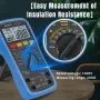 Snakol SK-505A 2in1 Digital Multimeter Insulation Resistance Tester 1000V Megohmmeter Backlit LCD PI/DAR Testing High Accuracy