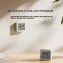 XIAOMI 3 Mijia Smart Temperature Humidity Sensor Mini 0°C-60°C Range Bluetooth 5.0 High Precision Compact Hygrometer with LCD Display and Wall Sticker