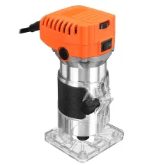 1280W Wood Palm Router Tool Hand Edge Trimmer WoodWorking Joiner Cutting Palmming Tool 6 Speeds 35000r/min 220V 6.35mm(1/4\)