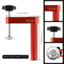Kẹp chó bằng hợp kim nhôm, miếng đệm silicon không để lại dấu, phụ kiện làm mộc để định tuyến, cắt, mài, dịch vụ lâu dài, có hai kích cỡ
