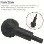 10mm Sphere Rotary Burr Sphere Rotary File Rotary Grinding Head Ball Gouge Angle Grinder Attachments for Wood Carving Grinding Polishing Engraving
