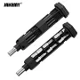 JAKEMY JM-8197 16-Piece CR-V Screwdriver Set with Phillips Slotted Tri-wing and Hex Bits Multi-Function Household Tool Kit