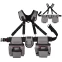 12 Pockets Tool Bag Belt 1 Hammer Holder Ergonomic Design High Durability Polyester Nylon for Electricians Carpenters Mechanics Gardeners