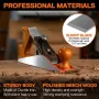 Pony Jorgensen No.4 Smooth Plane 10\ Wood Planer Hand Planer for Woodworking Hand Plane Wood Plane Jack Plane for Trimming Wood Planing Craft Smoothing Plane with Ductile Iron Body Adjustable Cutting Depth