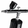 Black Portable Rechargeable Mini Electric Small Airbrush Air Pump Set Marker Pen Atmospheric Pressure Model Spray Paint Color Painting