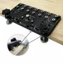 35mm Hinge Jig Aluminum Alloy Precision Drilling Tool Adjustable Woodworking Jig Cabinet Door Template