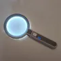 Portable 18LED Touch Switch Folding 5x 11x Magnifying Glass for Precision Measurement and Repair with Detachable Handheld Desktop and Charging