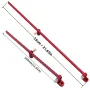 320mm/550mm/12inch Woodworking Scribing Gauge Center Finder Ruler Lengthening Aluminum Alloy Scribing Circle Ruler Woodworking Compass For Woodturners Bowls Lathe Work