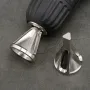 1Pc Deburring External Chamfering Tool Hss Triangular Handle / Hexagonal Handle Pagoda Metal Steel Step Drill Bit Hole Drill Conical Drill Countersink Hole