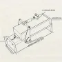 Telaio per affilatura coltelli in alluminio, smerigliatrice angolare fissa, 4 angoli, scalpello per intaglio del legno, dispositivo di affilatura per forbici, scalpello per pialla, affilatrice professionale per pietra per affilare con funzionamento manual