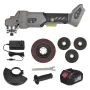 Drillpro 20V Brushless Blue EU Plug/Gray US Plug 8000rpm 125mm Electric Angle Grinder