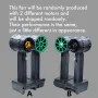 50mm Brushless Motor Turbo Fan XL 1000g Thrust Car Washer Compatible with Dewallt/Mak/Milwauke 18/21V Batteries