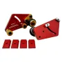 Upgraded Bearing Roller Feeder Aluminum Alloy Feather Loc Board Table Saw Feeding Safety Propelling Woodworking Auxiliary Tool