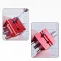Mini Platform Plier Aluminum Alloy Metal Perfect for DIY Projects Ultra Adjustable Easy Grip Hand Tools Ideal for Assembly Model Woodworking Compact Space-Saving Design
