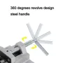 Drill vise for Drill stand Aluminium alloy material Machine vice Flat Pliers Mini Bench Clamp vice repair 2.5 inch