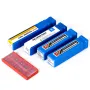 Machifit 10pcs DCMT070204 Carbide Inserts with 4pcs 12mm Lathe Boring Bar Turning Tool Holder