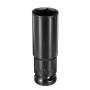 Drillpro 10pcs Air Impact Socket Wrench Set 1/2 Inch Square Drive Metric Drill Chuck Adapter