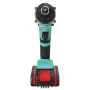KiWarm 1200mAh 48VF Brushless Cordless Impact Drill Electric Impact Drill with Battery