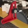 Ahşap İşleme Derinlik Ölçer Çok Yönlü 0-50mm Çift Ölçekli Hassas Alet Kolay Freze ve Masa Testeresi Kurulumu için