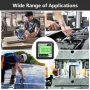 360° Digital Level Angle Gauge Mini Measuring Protractor Inclinometer with Electronic Magnetic Base Backlight Carpenter Tools