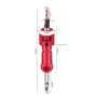 Woodworking Step Drill Bit Countersink Drill Bit with Adjustable Depth Stop 82 Degree Carbide Tipped with Replaceable Pilot Drill Bit1/4\ Quick Release Hex Shank for Woodworking Pilot Screw Holes