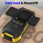 FNIRSI WMT-10 Moisture Meter 2.4 Inch TFT Screen High Precision 0.1% Resolution Rechargeable Battery for Wood Wall Detection