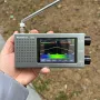 NEW Malachite V5 DSP SDR 1.10d Radio Receiver 10kHz to 2GHz Frequency 5000mAh Battery Custom CNC Aluminum Case Portable Design