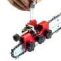 DIY Durable Chainsaw Sharpener Jig Manual Chainsaw Chain Sharpening For Most Chain Saw Electric Saw With Sharpening Head