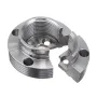 Red Arrow Reversible 3.5 Inch Wood Turning Chuck 1-Inch x 8TPI Thread Wood Lathe Chuck Accessory Jaws Wood Lathe Turning Tool