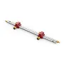 ENJOYWOOD 3 In 1 Modular Bar Gauge Bar Clamping Positioning Compass Tool Woodworking Scribe Circle Drawing Ruler for for Inside Corner / Outside Measurements